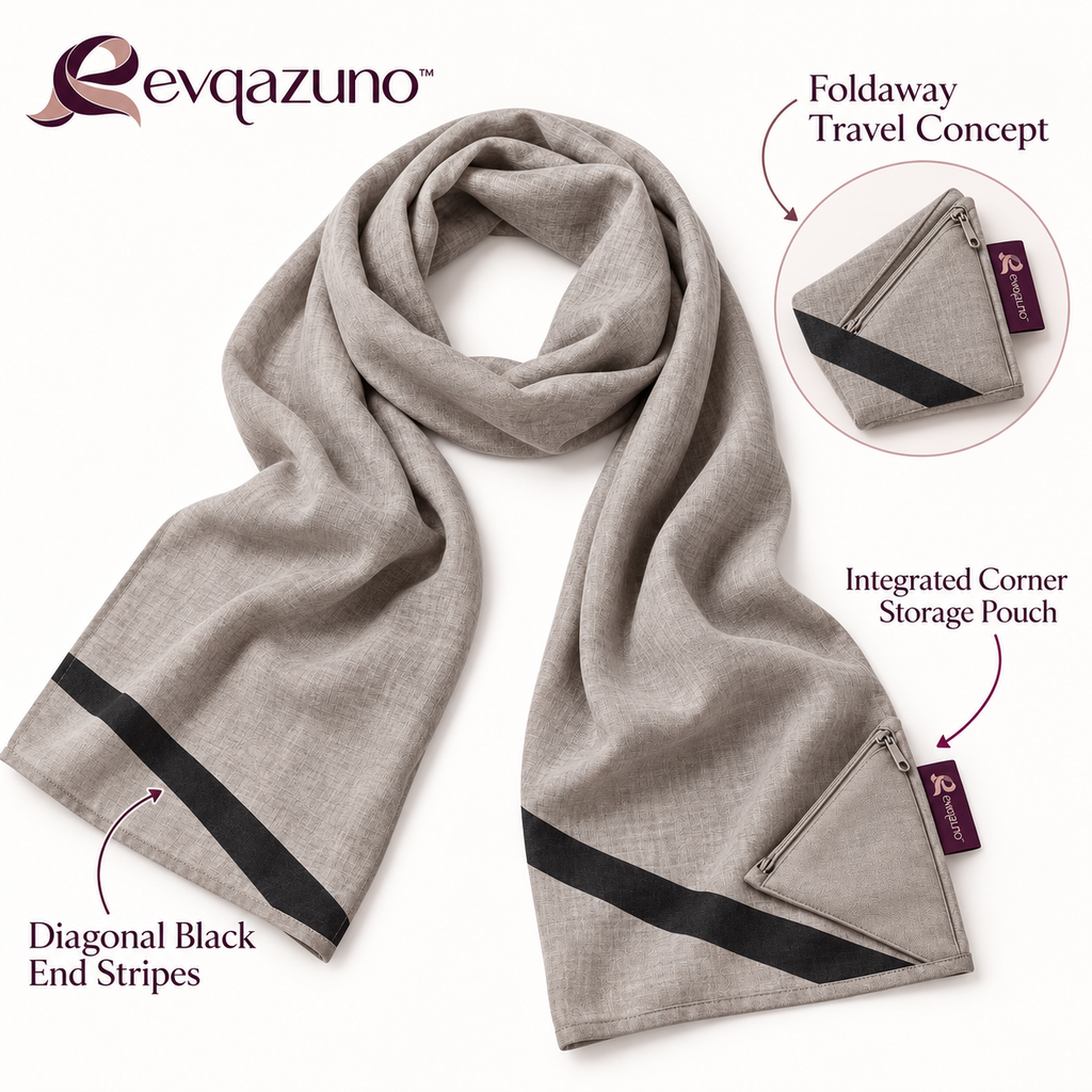 Evqazuno™ Stone Foldaway City Scarf Overview
