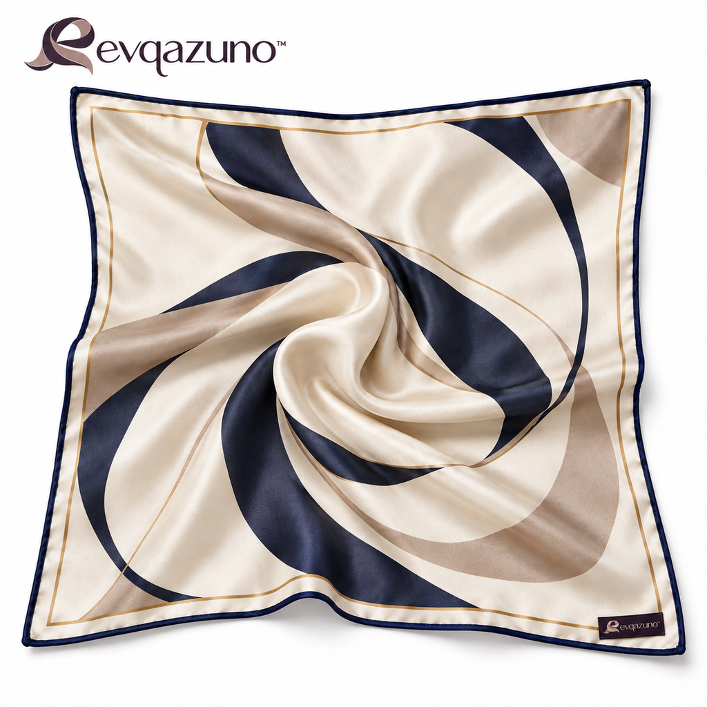 Evqazuno™ Moon Arc Square Scarf Product