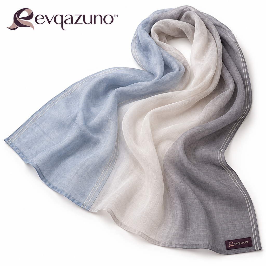 Evqazuno™ Mist Horizon Gradient Scarf Product